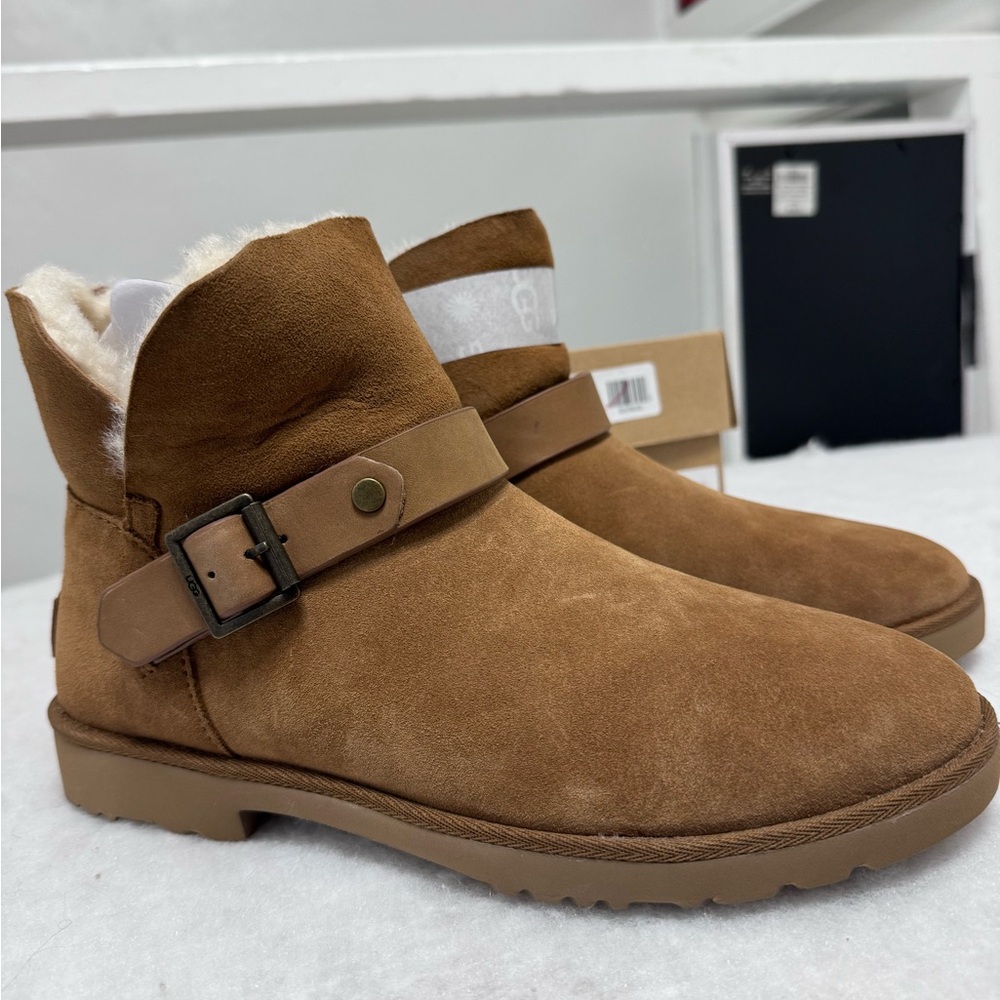 ugg romely short chestnut 7